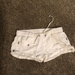 White women’s shorts